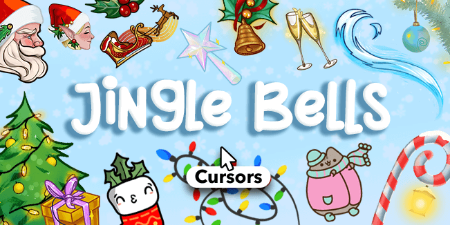 jingle bells cursors collection
