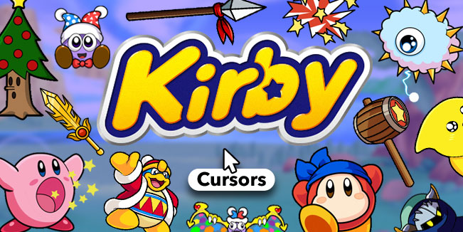 kirby cursors collection