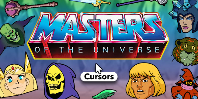 masters of the universe cursors collection