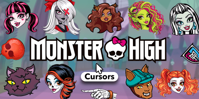 monster high cursors collection
