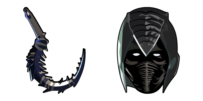 mortal kombat noob saibot sickle custom cursor