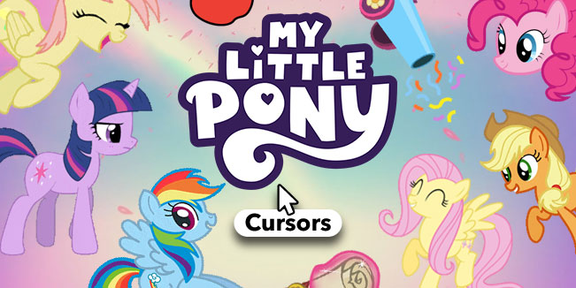 my little pony cursors collection