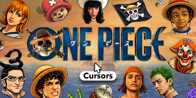 one piece netflix cursors collection