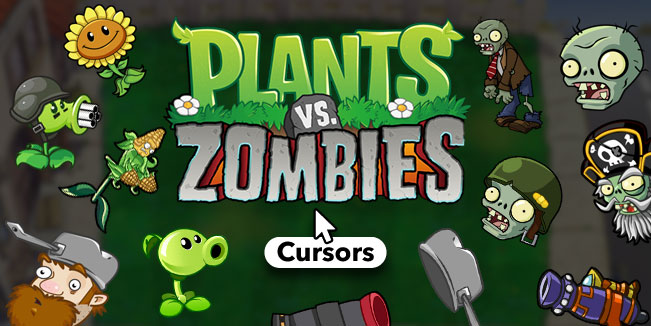 plants vs zombies cursors collection