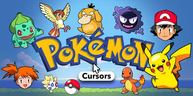pokemon cursors collection