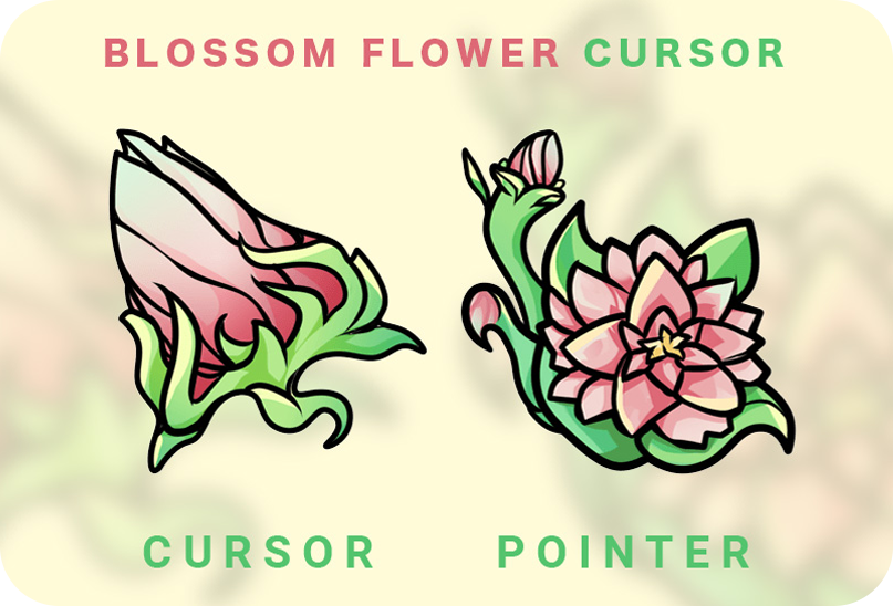 blossom flower love cursor post