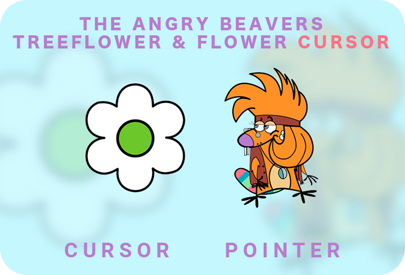 the angry beavers treeflower flower love cursor post