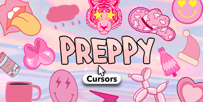 preppy cursors collection