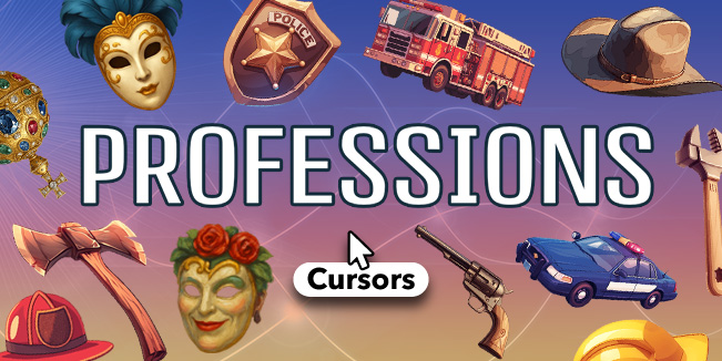 Professions Cursors Collection - Sweezy Custom Cursors
