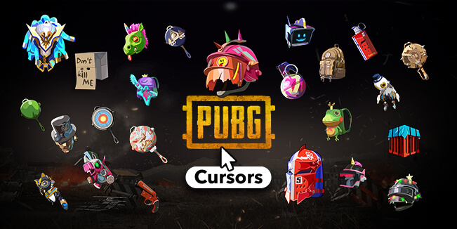 PUBG Irradiated Frog Pan & Irradiated Frog Backpack Cursor - Sweezy Custom  Cursors