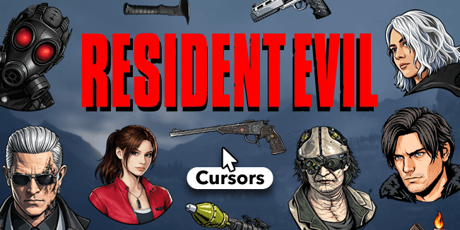 resident evil cursors collection