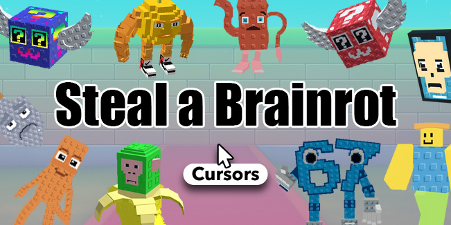 roblox steal a brainrot cursors collection