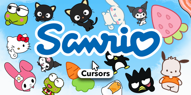 sanrio cursor collection