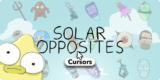 solar opposites cursors collection