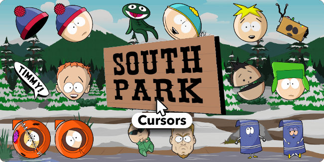 south park cursors collection