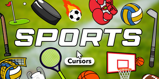 sports cursors collection
