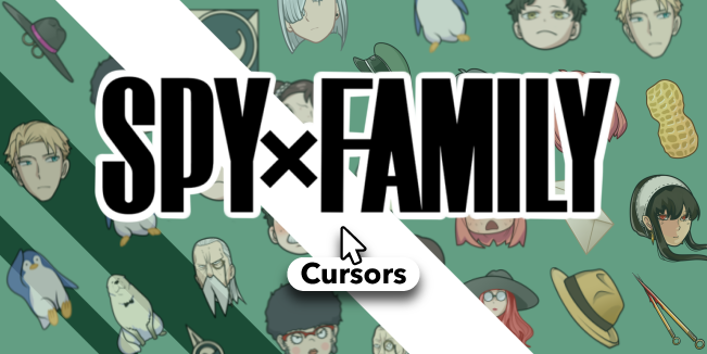 spy family cursor collection