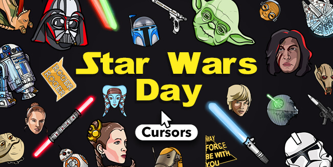 star wars day cursors collection