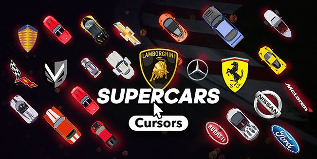 supercars cursors collection