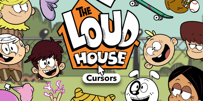 the loud house cursors collection