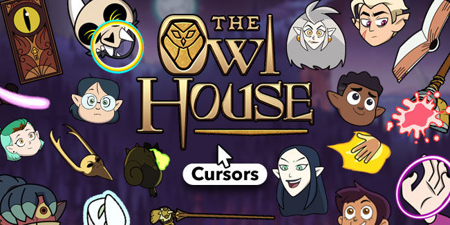 The Owl House Eda Clawthorne Owl Staff cursor – Custom Cursor