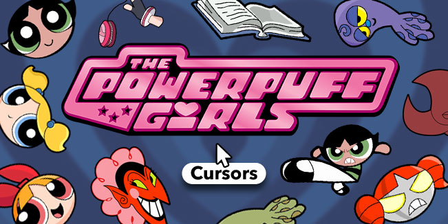 the powerpuff girls cursors collection